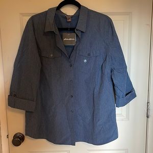 NWT Woman’s 2X Eddie Bauer Adventurer Shirt